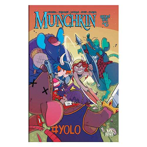 Munchkin Comic Issue #6 cover