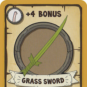 Grass Sword Munchkin Adventure Time™ Promo Card cover