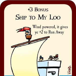 Ship to My Loo Munchkin Booty Promo Card cover