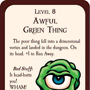 Awful Green Thing Munchkin Promo Card cover