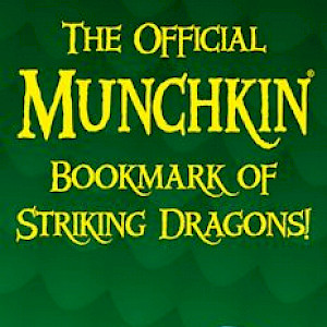 The Official Munchkin Bookmark of Striking Dragons! cover