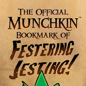 The Official Munchkin Bookmark of Festering Jesting! cover