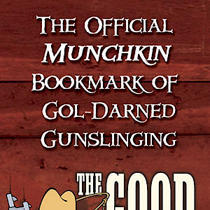 The Official Munchkin Bookmark of Gol-Darned Gunslinging cover