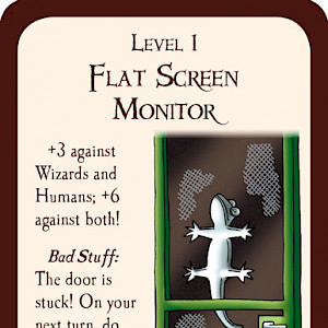 Flat Screen Monitor Munchkin Promo Card cover