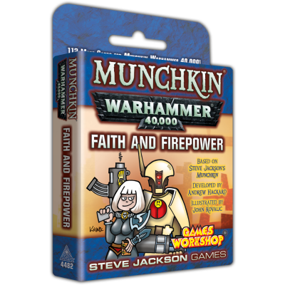 Design Diary: Faith, Firepower, and Fun – Playtesting a Munchkin Warhammer 40,000 Expansion cover