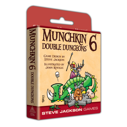 Munchkin 6 — Double Dungeons cover