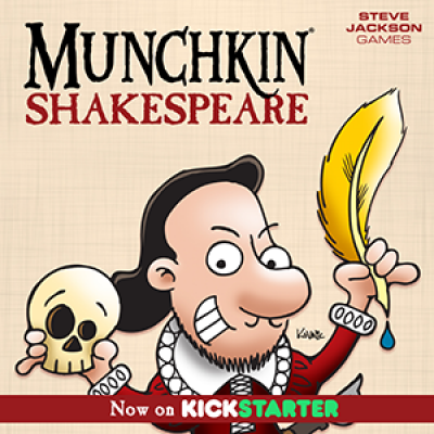 Munchkin Shakespeare Is Live (And Funded)! cover