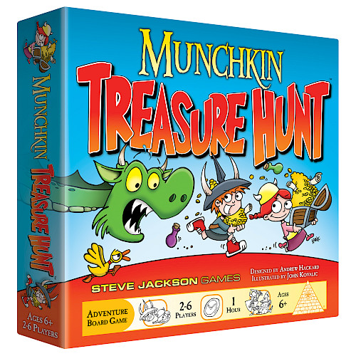 Munchkin Treasure Hunt cover
