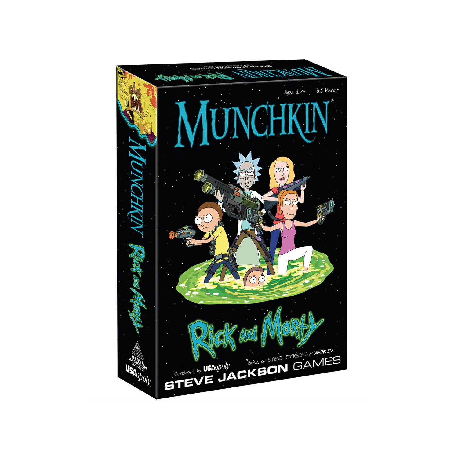 Genuine Munchkin Rick and Morty Edition Brand New & Sealed Steve Jackson Games 