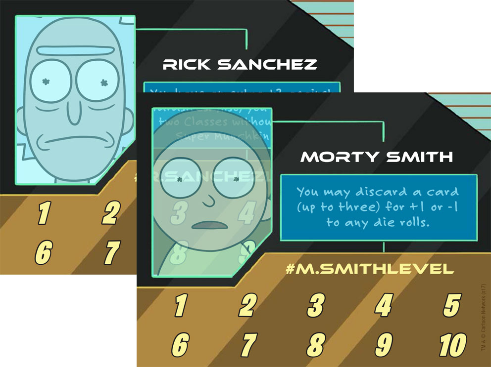 Rick and Morty Munchkin Game