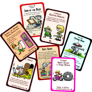 $3.99 each! 26 different types of series new to older MUNCHKIN Promo cards 