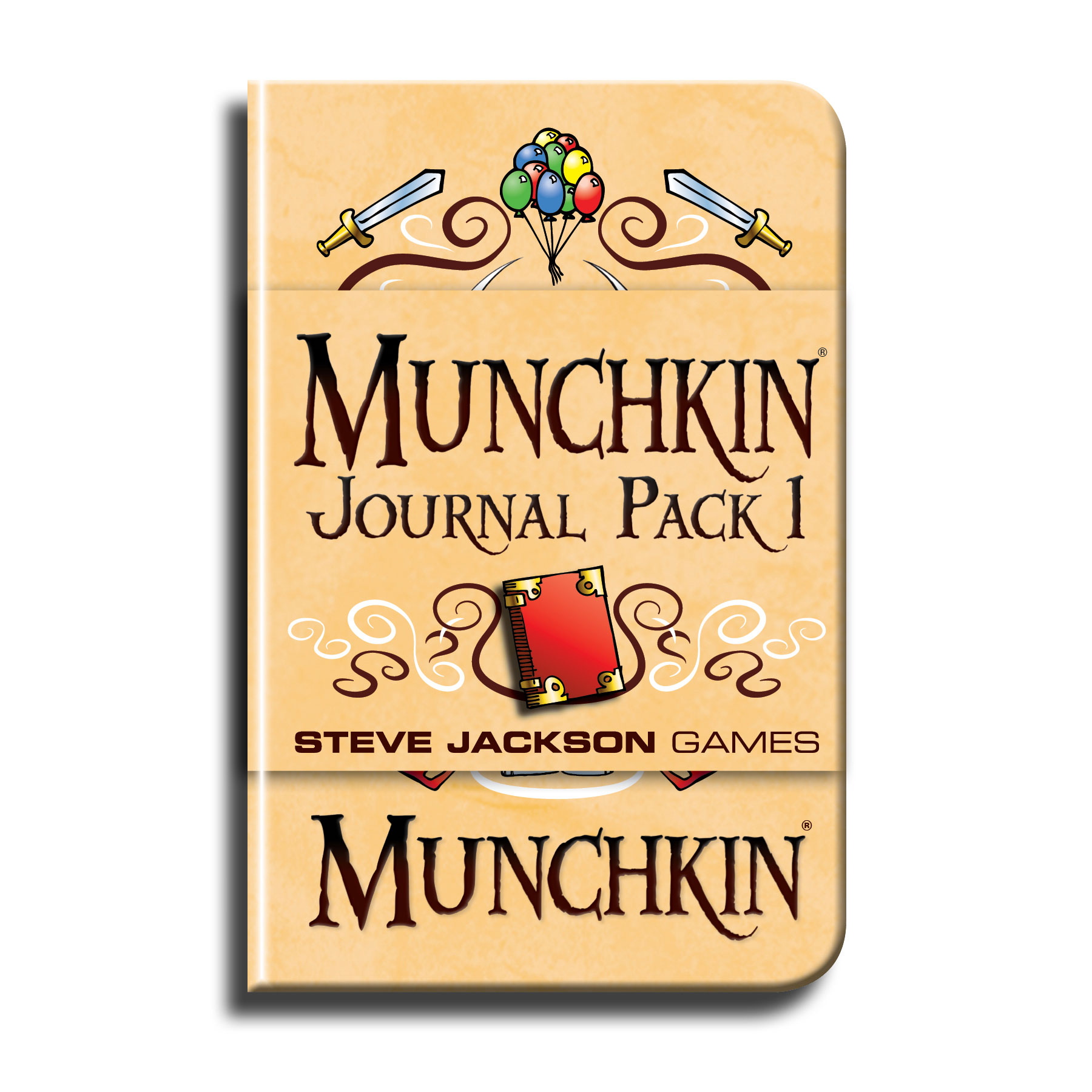 SEALED MUNCHKIN JOURNAL PACK 3-3 Journals X-Mas Fill Your Stocking Promo 