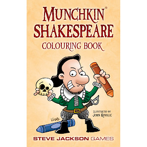 Munchkin Shakespeare Colouring Book cover