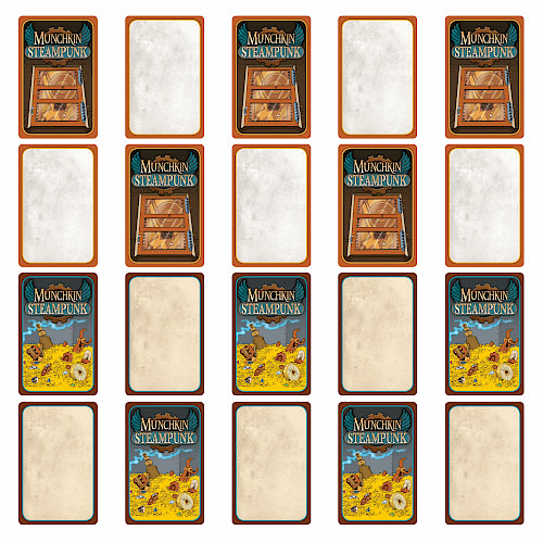 Munchkin Steampunk Blank Card Set cover