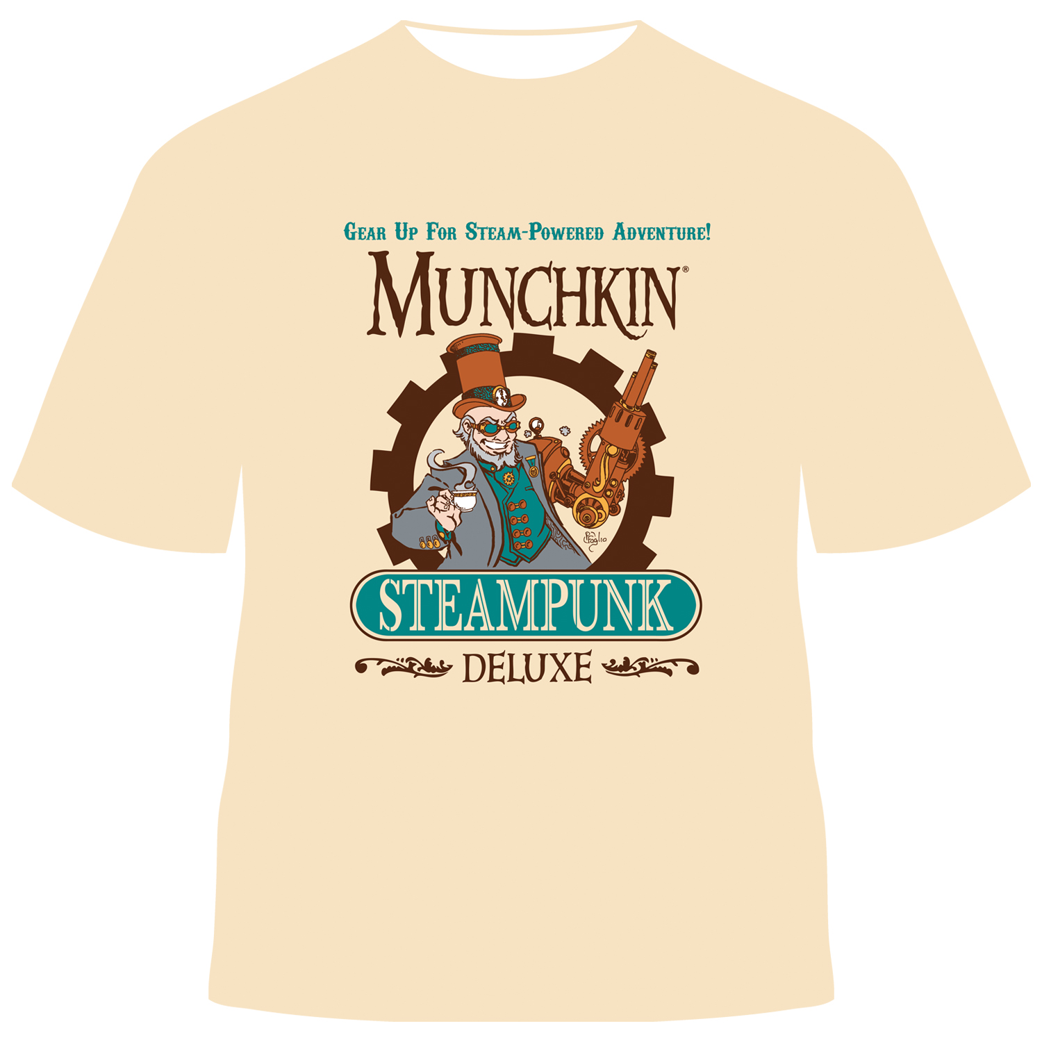 945 Antarctica Mount Bank Munchkin Steampunk T-shirt