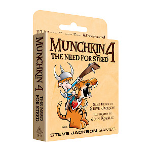 Munchkin 4 — The Need For Steed cover