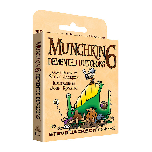 Munchkin 6 — Demented Dungeons cover