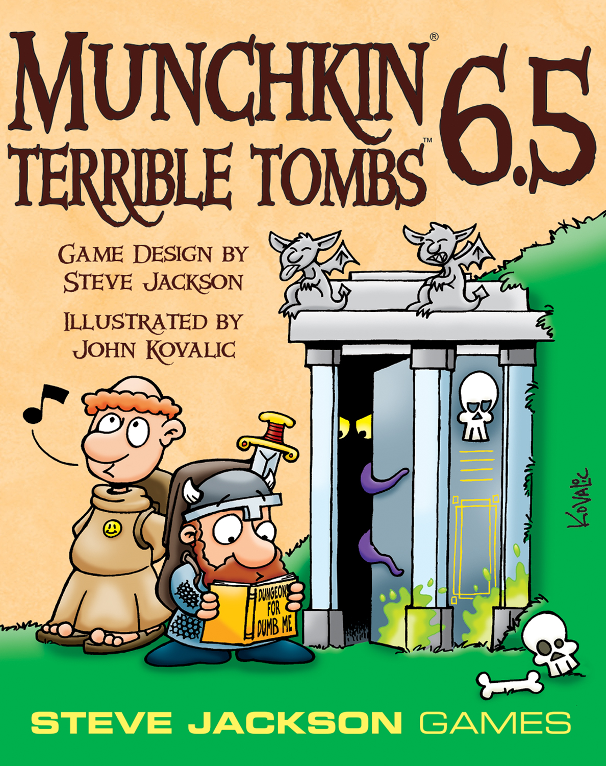 Munchkin 6.5 Terrible Tombs Card Game Expansion Steve Jackson Games SJG 1541 