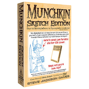 Munchkin Sketch Edition cover