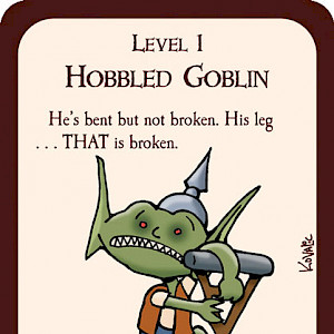 Hobbled Goblin Munchkin Promo Card cover