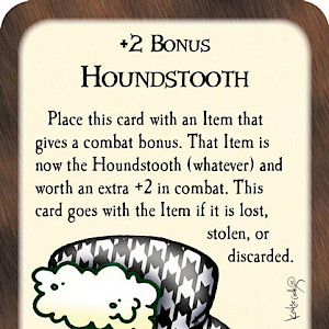 Houndstooth Munchkin Promo Card cover
