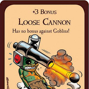 Loose Cannon Munchkin Promo Card cover