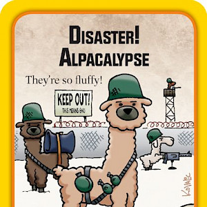 Disaster! Alpacalypse Munchkin Apocalypse Promo Card cover