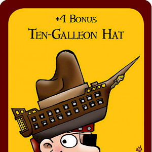 Ten-Galleon Hat Munchkin Booty Promo Card cover