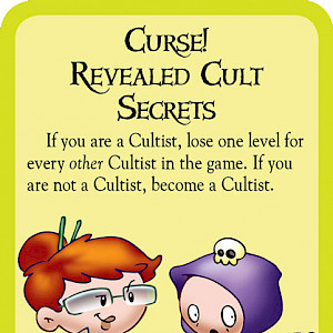 Curse! Revealed Cult Secrets Munchkin Cthulhu Promo Card cover