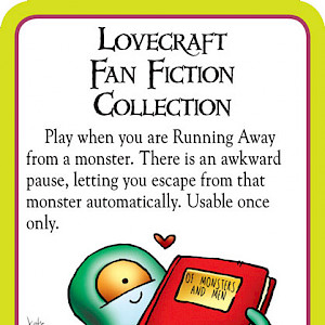 Lovecraft Fan Fiction Collection Munchkin Cthulhu Promo Card cover