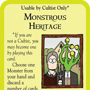 Monstrous Heritage Munchkin Cthulhu Promo Card cover