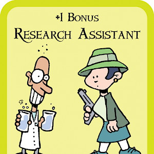 Research Assistant Munchkin Cthulhu Promo Card cover