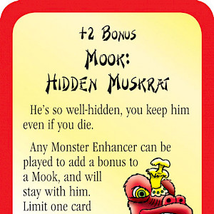 Mook Hidden Muskrat Munchkin Fu Promo Card cover