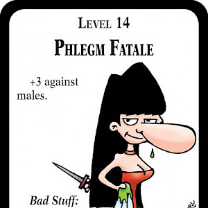 Phlegm Fatale Munchkin Impossible Promo Card cover