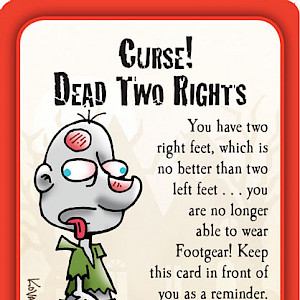 Curse! Dead Two Rights Munchkin Zombies Promo Card cover