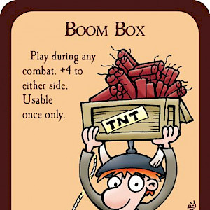 Boom Box Munchkin Promo Card cover