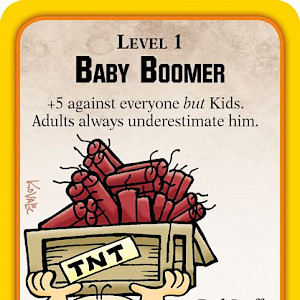 Baby Boomer Munchkin Apocalypse Promo Card cover