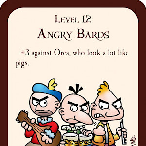 Angry Bards Munchkin Promo Card cover