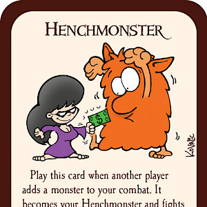 Henchmonster Munchkin Promo Card cover