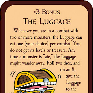 The Luggage Munchkin Promo Card cover