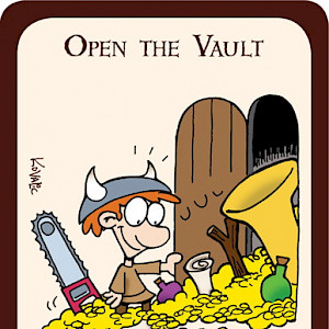 Open the Vault Munchkin Promo Card cover