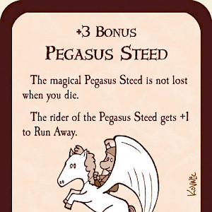 Pegasus Steed Munchkin Promo Card cover