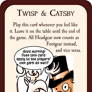 Steve Jackson Games TWISP & CATSBY Munchkin promo 
