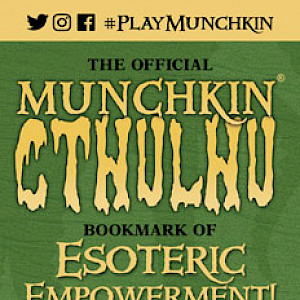 The Official Munchkin Cthulhu Bookmark of Esoteric Empowerment! cover