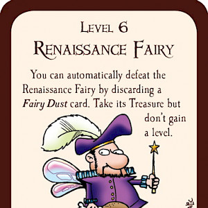 Renaissance Fairy Munchkin Promo Card cover