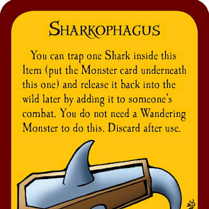 Sharkophagus Munchkin Booty Promo Card cover