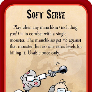 Soft Serve Munchkin Zombies Promo Card cover