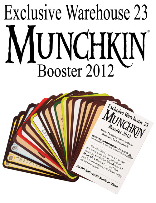 Exclusive Warehouse 23 Munchkin Booster 2012 cover