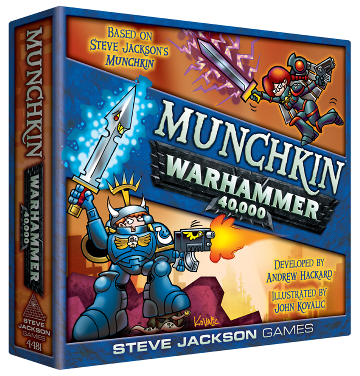 Munchkin Warhammer 40K : Sauvagerie et Sorcellerie (Extension) – 123JEUX