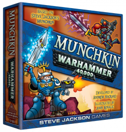 Munchkin Warhammer 40,000 40K Curse There Is Only War Promo Gencon 2019